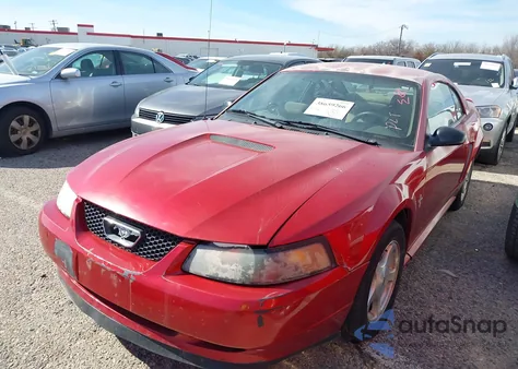 2001 Ford Mustang Deluxe/Premium/Standard z USA, uszkodzony, nr VIN 1FAFP40461F231232